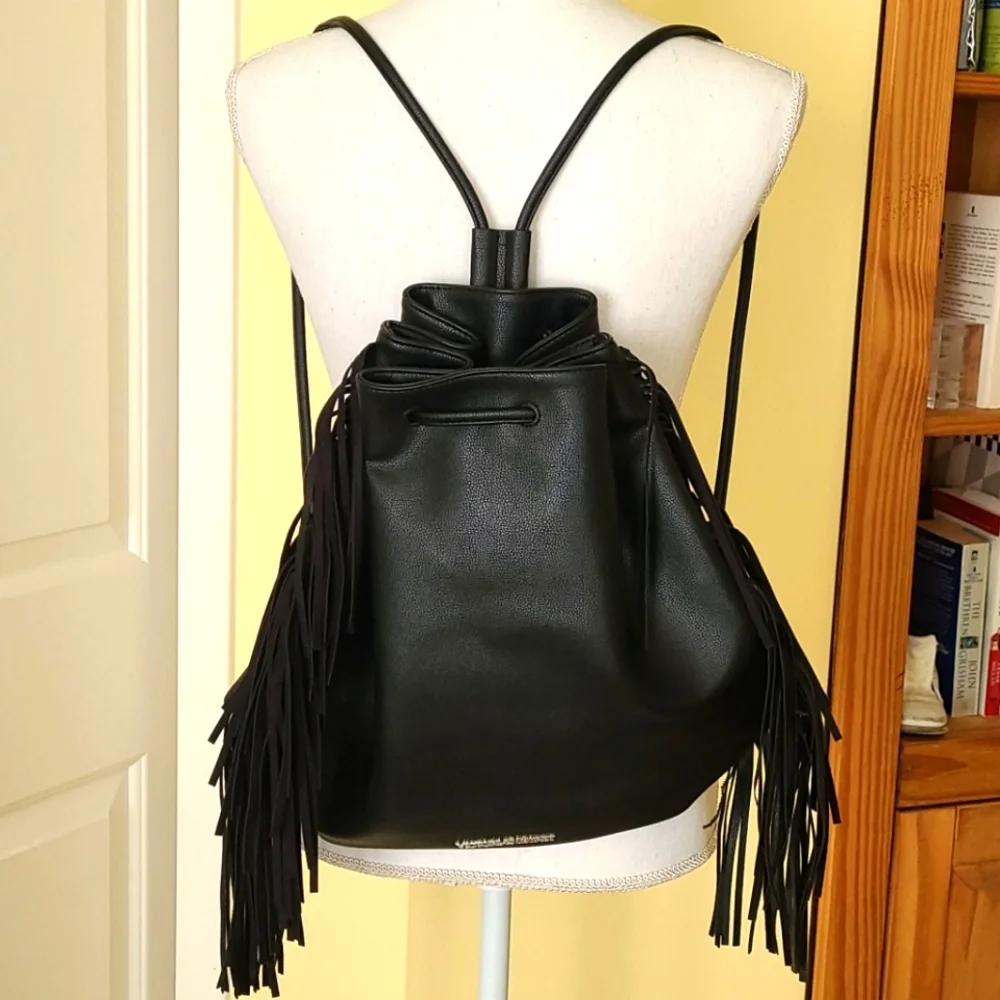 Victoria's Secret faux leather backpack - Picture 4 of 5